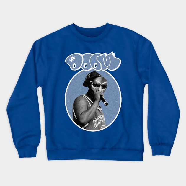 Mf Doom Rapper Legend Crewneck Sweatshirt by Diamond Creative